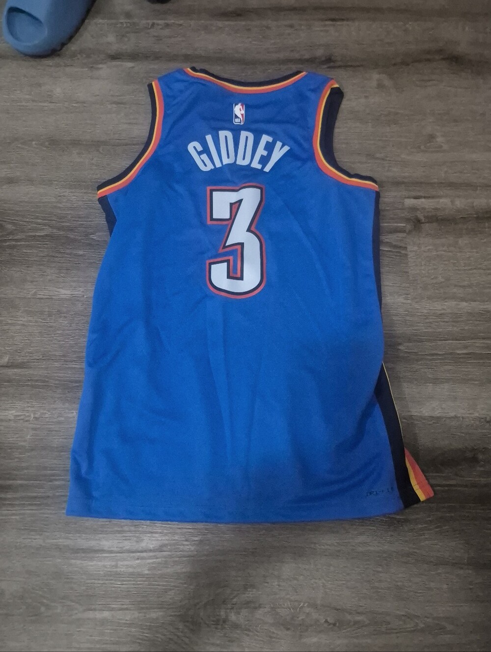 Nike Josh Giddey Oklahoma City Thunder #3 Swingman Jersey Icon Edition NWT Size - Picture 6 of 6